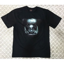 Stoned&Fame Warcraft Baskılı T-shirt SIYAH