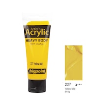 Bigpoint Akrilik Boya 75 ml Yellow Mid 227