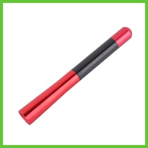 Bezos Alüminyum Karbon Fiber Oto Anten Çubuğu Kırmızı Dmc