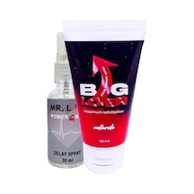 Bglover Günlükpenisbakım Masaj Kremi 50ml + Msterlove Geciktiricistop Sprey 30 Ml
