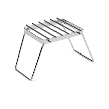 Çok Fonksiyonlu Katlanır Kamp Ateşi Izgara Taşınabilir,y21697 Gümüş