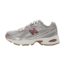 New Balance U740ms2-r 740 Kadın Spor Ayakkabı Gri Gri Bordo