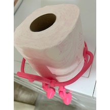 Tuvalet Kağıdı Standı Pembe