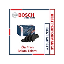 Toyota Corolla Uyumlu Auris Bosch Ön Fren Balata Takımı 2013 - 2018 N11.17684