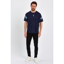 Genius Store Erkek Spor Tişört Baskılı Fitness, Antrenman Fit L