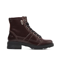 Dark Burgundy Çizme Kadın Oxw002401 Oxs Frank 0024 Mıd W Leather Dk.burgundy Dark Burgundy