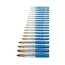 Cotman Suluboya Sentetik Fırçalar, Kısa Sap, 4'lü Paket 4 Ve 2 Yuvarlak, 1 Teçhizat Ve 6 Mm Tek Vuruş