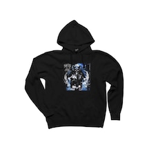 Belphegor Bondage Goat Zombie Siyah Kapşonlu Sweatshirt Hoodie Siyah