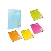 Gıpta Mica 60 Yaprak A4 Pp Kareli Defter - 4 Adet Çok Renkli