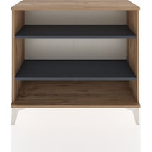 Arges Şifonyer 2 Raflı 88x30x80 Çam-antrasit Çam