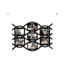 Modern Çoklu Çerçeve 7 Fotoğraflık Kişiye Özel İsim Ve Renk
