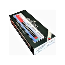 Faber-Castell Permanent Asetat Kalemi Cd Kalemi M Kırmızı 10lu Kırmızı