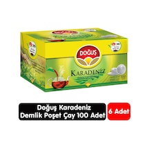 Doğuş Karadeniz Demlik Çay 100 Adet 6 Paket