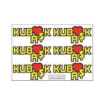A5 Sticker 016 Tek Paket Çoklu Sticker Çok Renkli