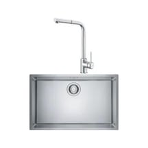 Franke Maris Mrx 110-70 Tek Gözlü Eviye + Sirius Doccia Armatür Seti (Krom)