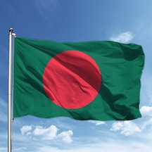 Bangladeş Bayrağı 150 225 Tek Ebat