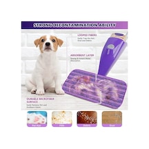 Pazly Zeminler Yıkanabilir Uyumlu Tüm Temizlik Swiffer Pedleri Paket, Mikrofiber İçin 6'lı - İd