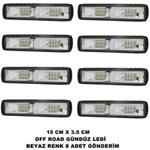 Off Road Led Lamba 60 Watt 16 Led Tek Sıra 15 cm x 3.5 cm 8 ADET