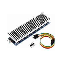 Max7219 4'lü 8 8 Dot Matrix Led Ekran Modülü Kırmızı