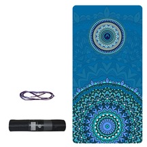 Tusi Yoga Matı Ve Pilates Minderi Kilim Desenli Mavi