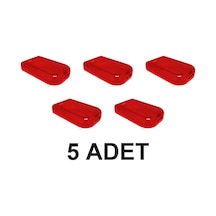 5 Adet Expk01 Kırmızı Kutu El Tipi Elektronik Devre Kutusu Usb Prototip Test Polikarbon Şeffaf Plastik Logger