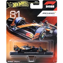 Hot Wheels Premium Formula 1 Yarış Arabası Mclaren Formula 1 Team Jkd88 'oscar Piastri' Çok Renkli