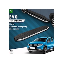 S-dizayn Dacia Sandero 2 Stepway Evo Krom Yan Basamak 173 Cm 2013