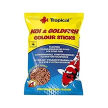 Tropıcal Koi & Goldfish Colour Sticks 1000 Ml / 90 Gr Acı Kahverengi
