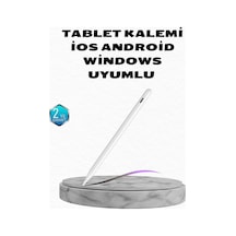 Manyetik Dokunmatik Kalem Bluetooth Gerektirmeyen, Type-c Şarjlı, İpad Ve Android Uyumlu Hassas Stylus Diğer