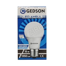 2 Adet Gedson Led Ampul 15 Watt Beyaz