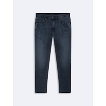 LTB Renar L Tapered Slim Orta Bel Mid Indigo Jean Pantolon Mavi
