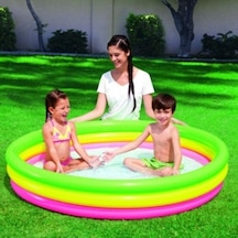 Bestway 51103 Şişme Taban 3 Boğumlu Havuz 152x30 CM Çok Renkli Bestway 51103 Şişme Taban 3 Boğumlu Havuz 152x30 CM Çok Renkli