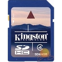 Kingston 4 Gb Class 4 Sdhc Hafıza Kartı Sd4/4Gb