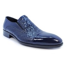 Marcomen Lacivert Iç Dış Hakiki Deri Klasik Erkek Ayakkabı - 153-