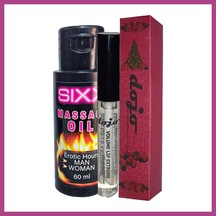 Gees Global Dojo Dudak Dolgunıaştirıcı Hotlip Plumper Ile + Sıxx Erotikmasaj Yağı 60 Ml Gbzs Çok Renkli