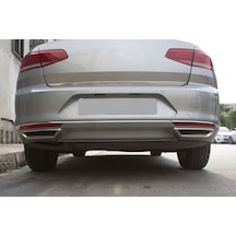 Vw Passat B8 Krom Difüzör Egzoz Çerçevesi 2015-2019 Arası
