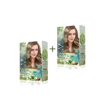 2 Paket Natural Beauty Amonyaksız Saç Boyası 8.1 Küllü Açık Kumr