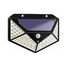 Zenviya21 Solar Hareket Sensörlü Duvar Lambası 100 Led Zenya785 2700K