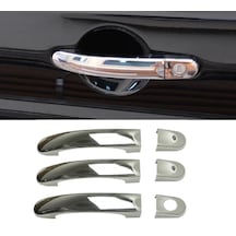 Vw T5 Caravelle 2003-2015 Arası Krom Kapı Kolu 3 Kapı Pçelik