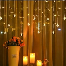 Lb Yıldız 4 M 96 Led 19 Saçak 40-50-60 Cm Gün Işığı Mzxx3-4