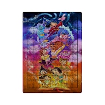 Ghostbastır Design Disney Karakterleri 99 Parça Ayaklı Puzzle Dekoratif Çocuk Yapbozu 018