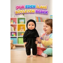 Elif Tesettürlü Bebek Pilli Sesli Dua Eden Ve İlahi Okuyan Eğitici Oyuncak Bebek