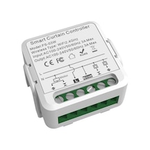 Pazly Tüyümlü Perde Anahtarı Zigbee Wi-fi Akıllı Anahtar Modülü, Ev, Otel, Apartman, Ofis İçin Zeka Ev Sistemi, Tuya App Desteği 1pcs Tuya App