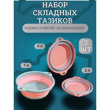 Sunny&moon Home Ev İçin Katlanabilir Leğen Seti 3 Adet 391386316