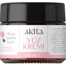 Akita Doğal  Yüz Kremi 35+ Yaş Gül 50 ML