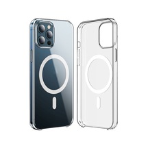 Zore Apple iPhone 15 Pro Max Uyumlu Omsy Wireless Şarj Özellikli Şeffaf Kılıf-renksiz