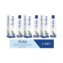Selin Parfümlü Kolonya Ardıç 400 ML 3'lü