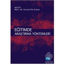 Eğitimde Araştırma Yöntemleri- Nobel Akademik Yayıncılık