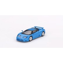 Mini Gt 644 Bugatti Ev110 Gt Blu Bugatti Lhd Model Araba