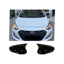 Hyundai İ30 2012 Yarasa Ayna Kapağı - abs Plastik - Parlak Siyah